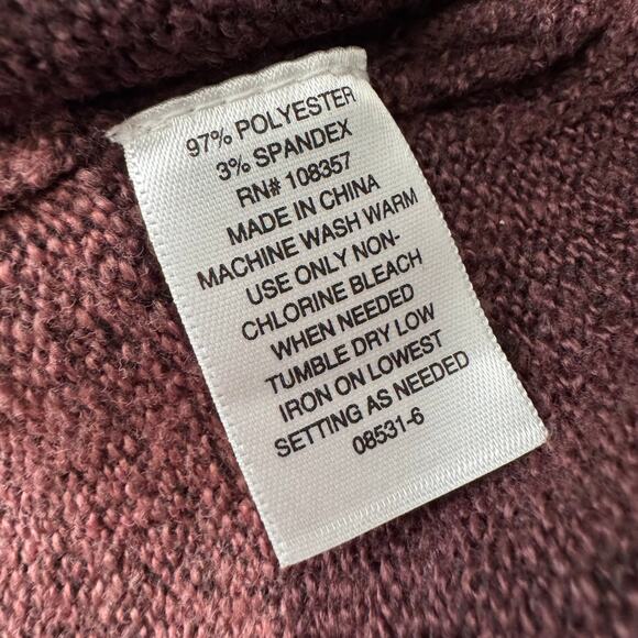 Ana Women’s long sleeve colorblock Oversized Lounge Sweater Size XL NWT - Picture 6 of 6